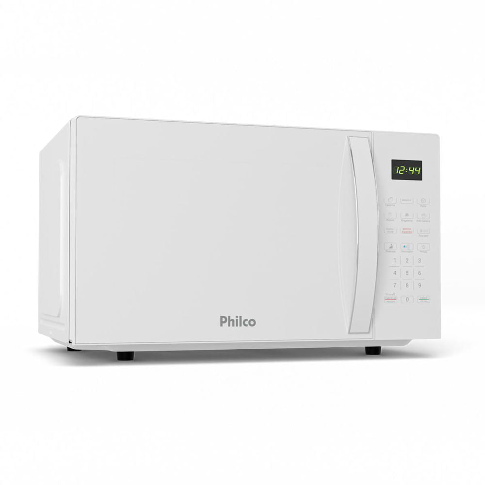 Micro-Ondas Philco PMO38B 33 Litros Limpa Fácil - Branco