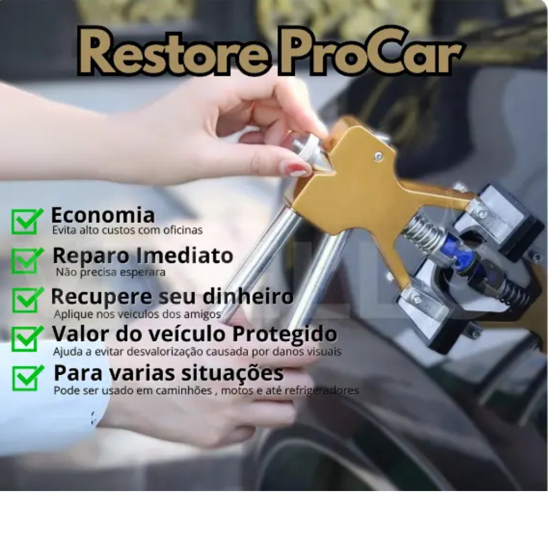 Restore ProCar - Martelinho de ouro - Marca Vivello