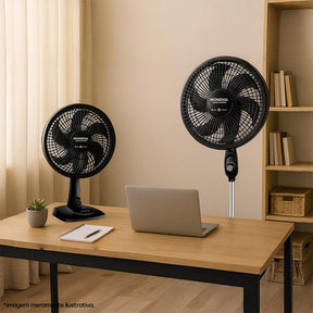 Kit Eletros: Ventilador de Coluna e Ventilador de Mesa Mondial Super Power