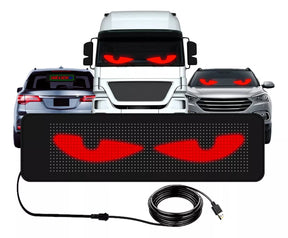 Tela Flexível de Led para Carros e Caminhões - Display Digital com Aplicativo no Celular