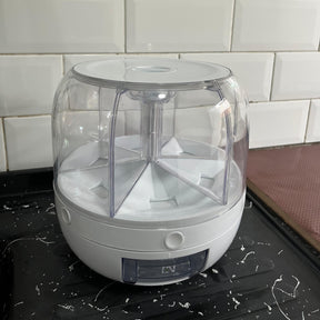 Dispenser De Grãos E Cereais Giratório Com 6 Divisões | Frete Grátis